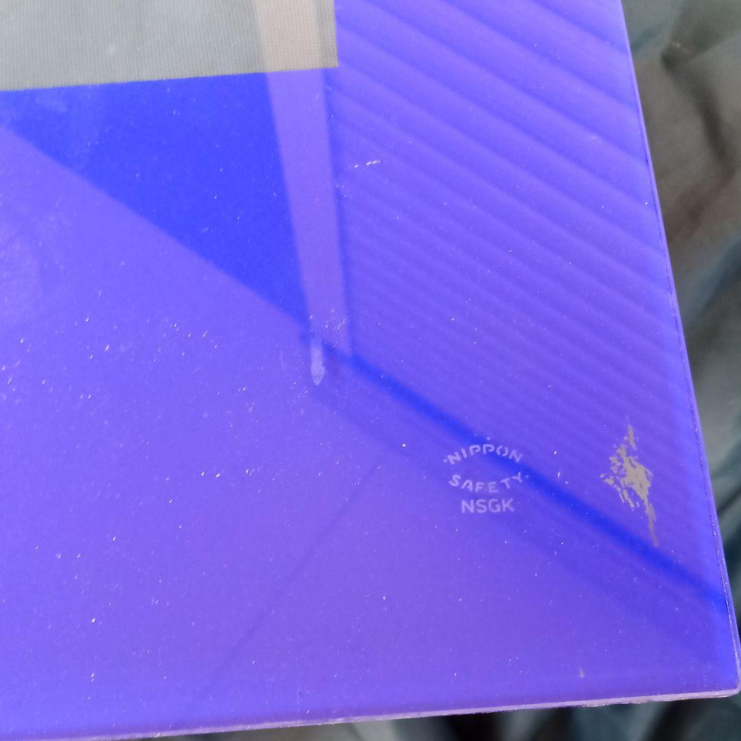 ゲーム筐体　ガラス