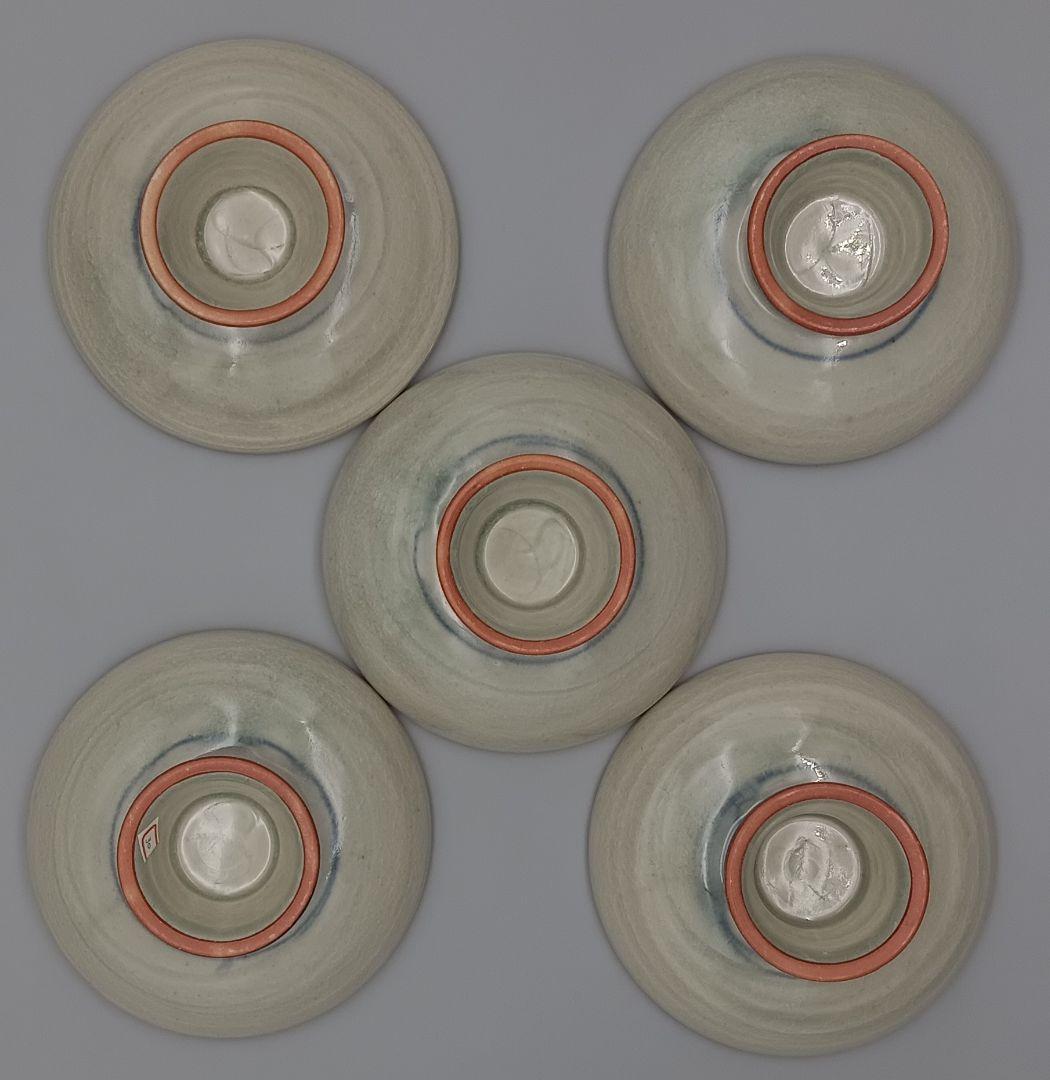 イムサエム 高台皿 五客揃 器 安南手 現代作家