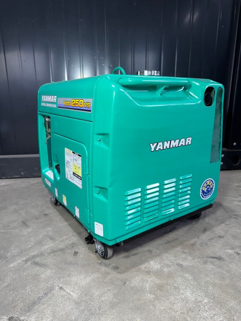 ディーゼル発電機 YANMAR ヤンマー 軽油 建設機械 発電機YDG250VS