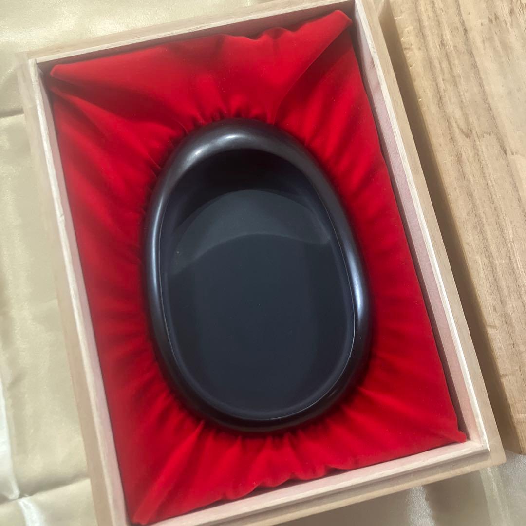 那智黒御硯 曼荼羅の径 山口光峯堂 光峯作