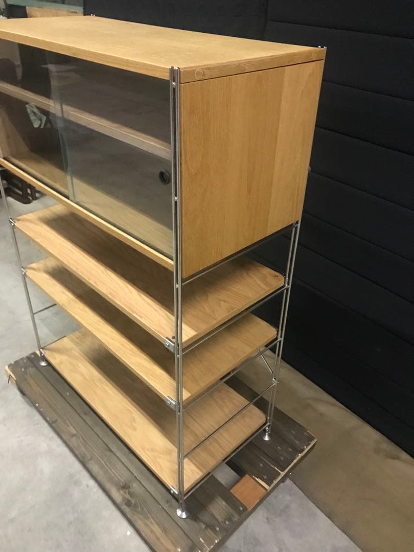 無印良品 ステンレスユニットシェルフ 収納食器棚