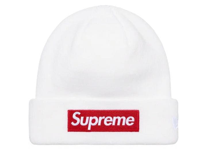 帽子 supreme NewEra Box logo beanie