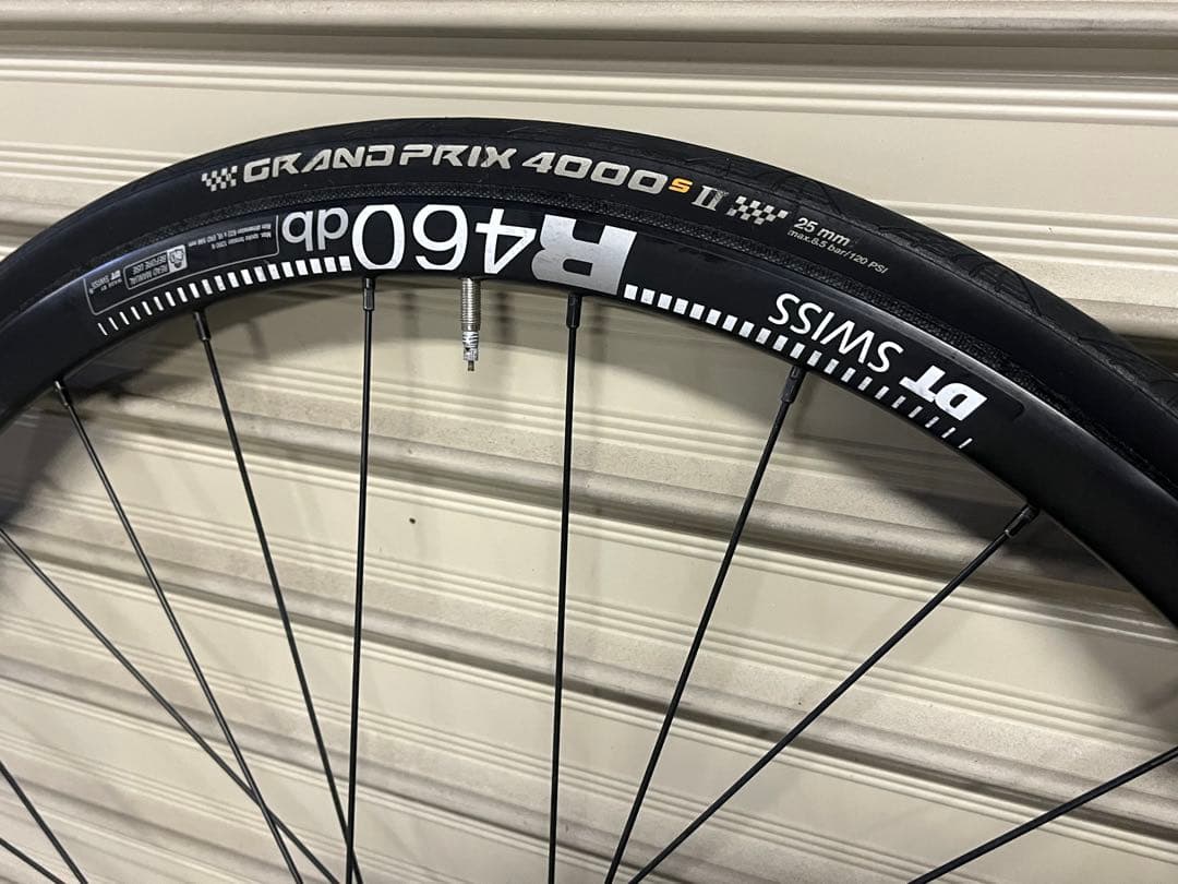 DT SWISS R460 DB ディスク タイヤ付前後セット700c