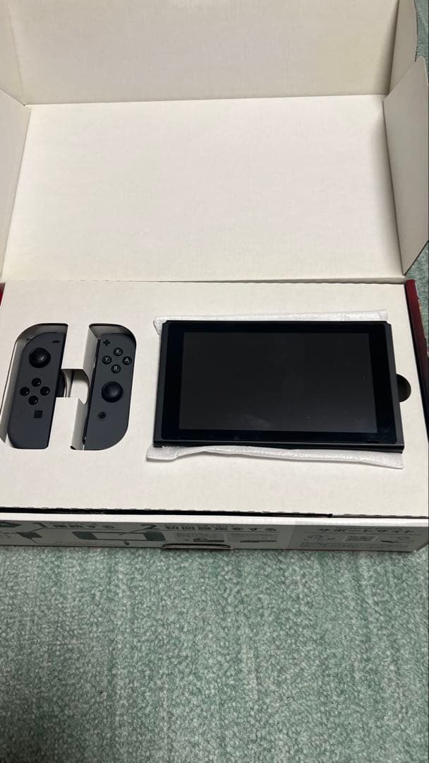 Nintendo Switch 本体 グレー Joy-Con付き（ジャンク品）