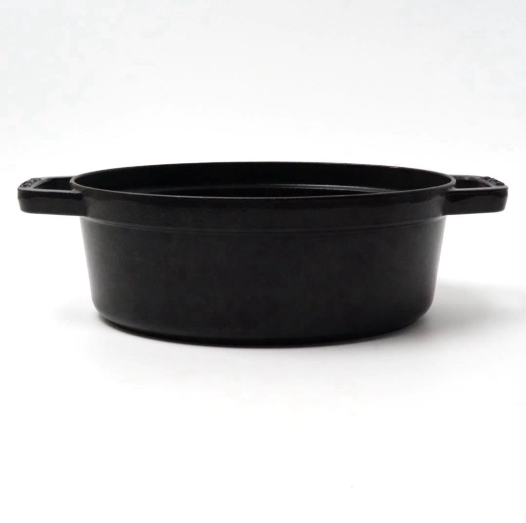 【美品】ストウブ staub ピコココット オーバル 27cm ブラック