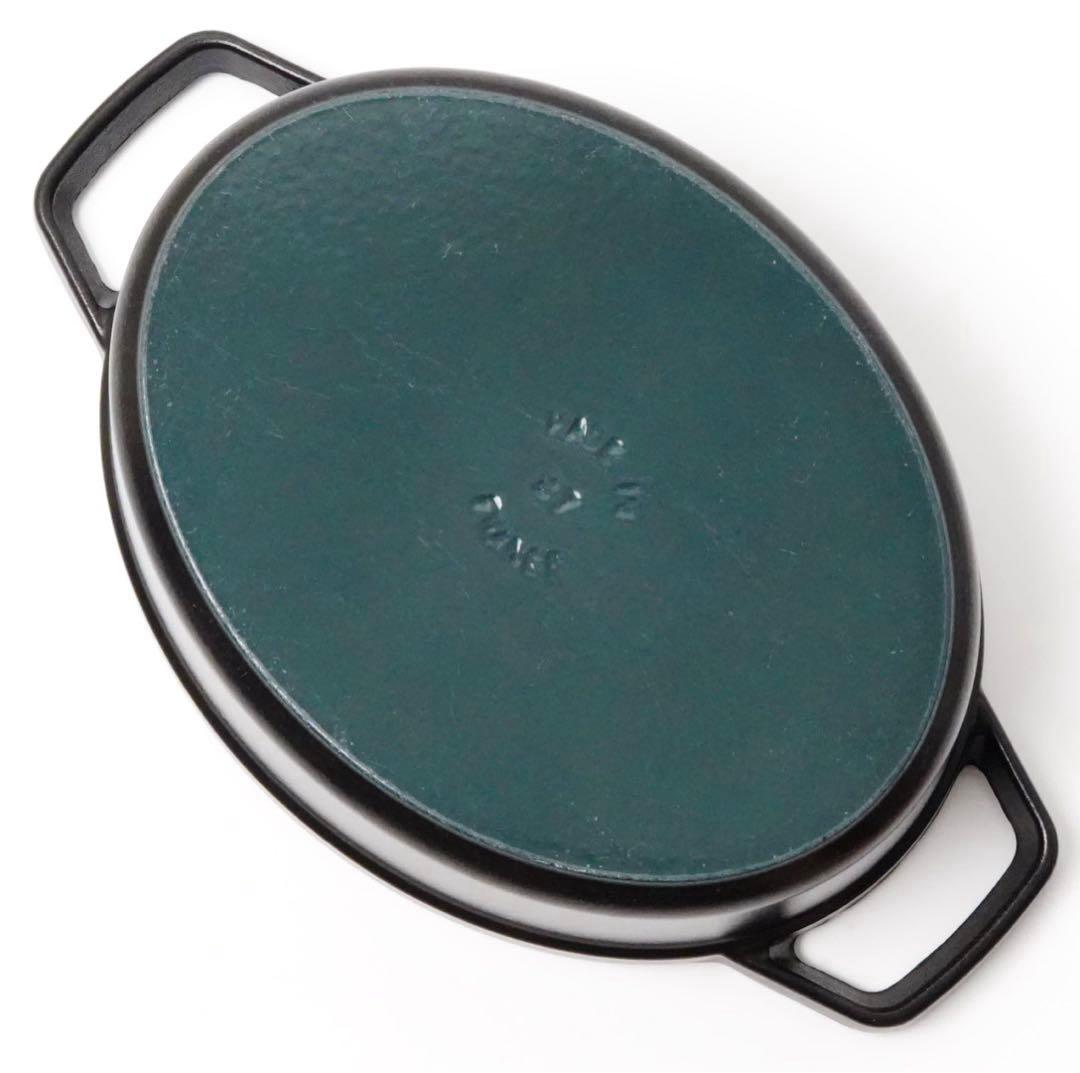 【美品】ストウブ staub ピコココット オーバル 27cm ブラック
