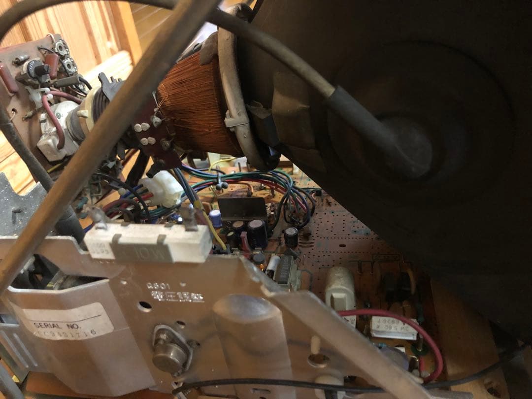 昭和レトロ アーケードゲーム用カラーブラウン管モニター 動作未確認