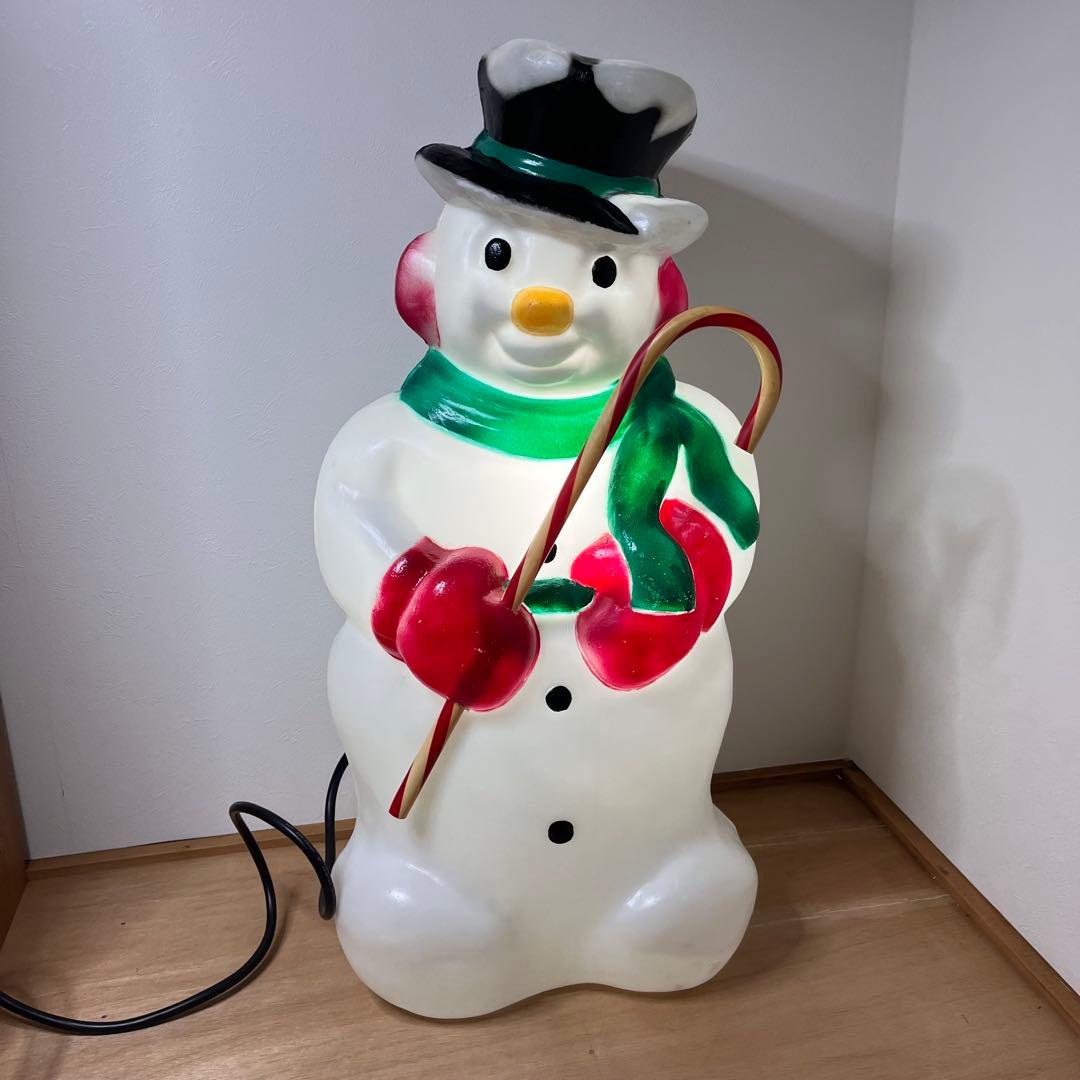 スノーマン　ガーデンライト　クリスマス　雪だるま　イルミネーション　屋外仕様