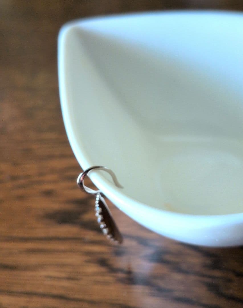 カシケイK18WGダイヤモンドピアス 0.30ct　片耳