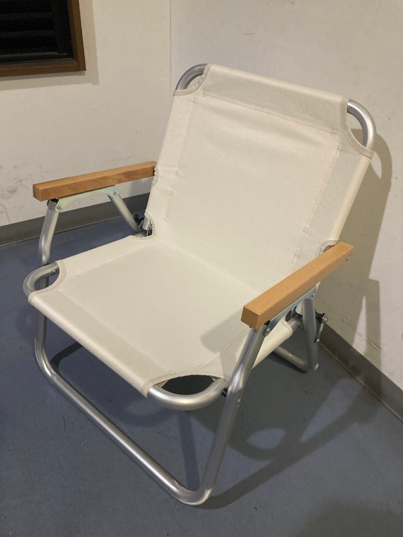 無印良品 MUJI アルミ 折りたたみベンチ チェア　無印良品　廃盤商品　レア