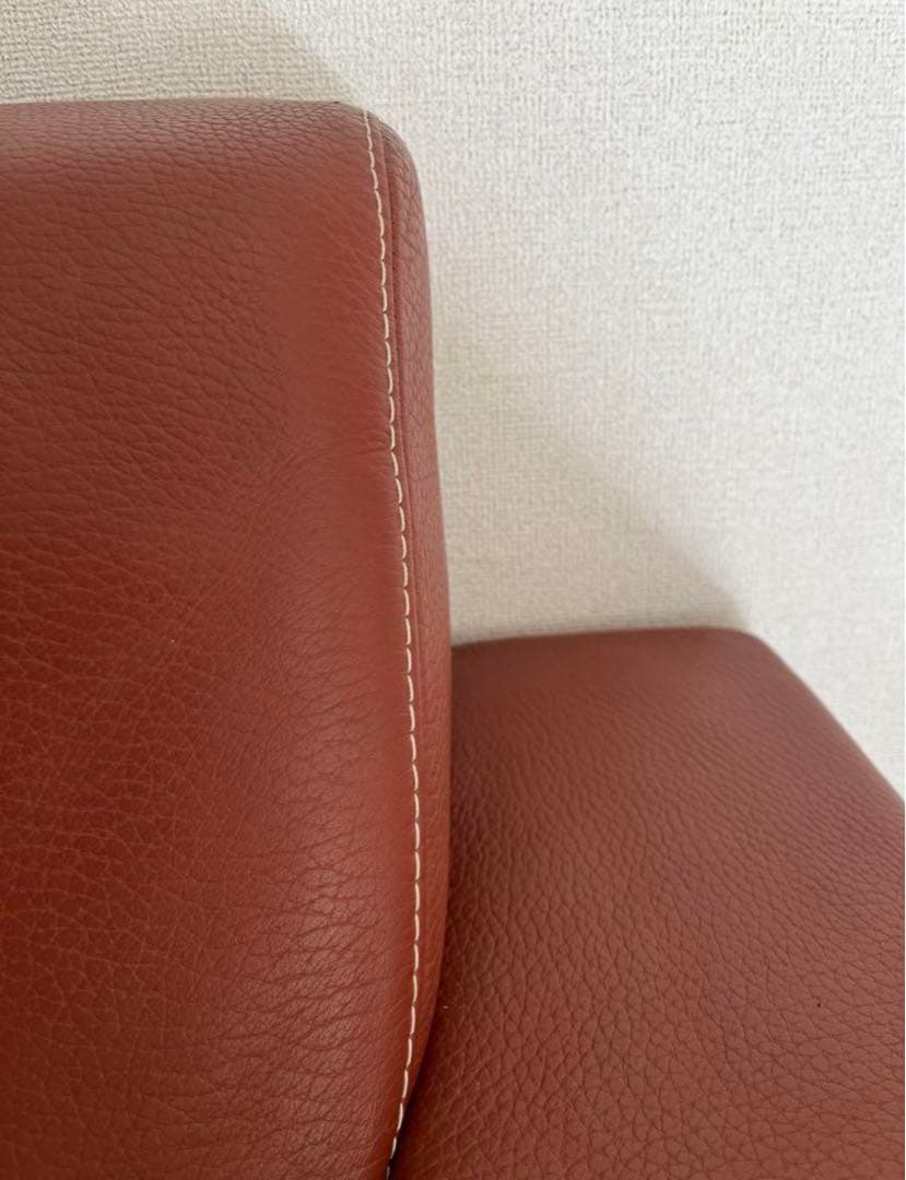 定価40万　ACTUS アクタス トリプルソファー 本革 キャメル RIG