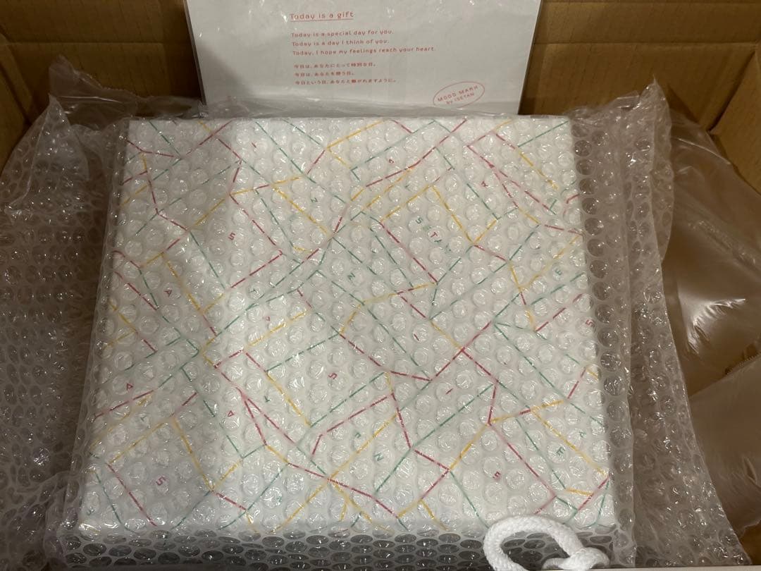 ミナペルホネン　ストウブ　hotplate ocean ラウンド 20 リネン