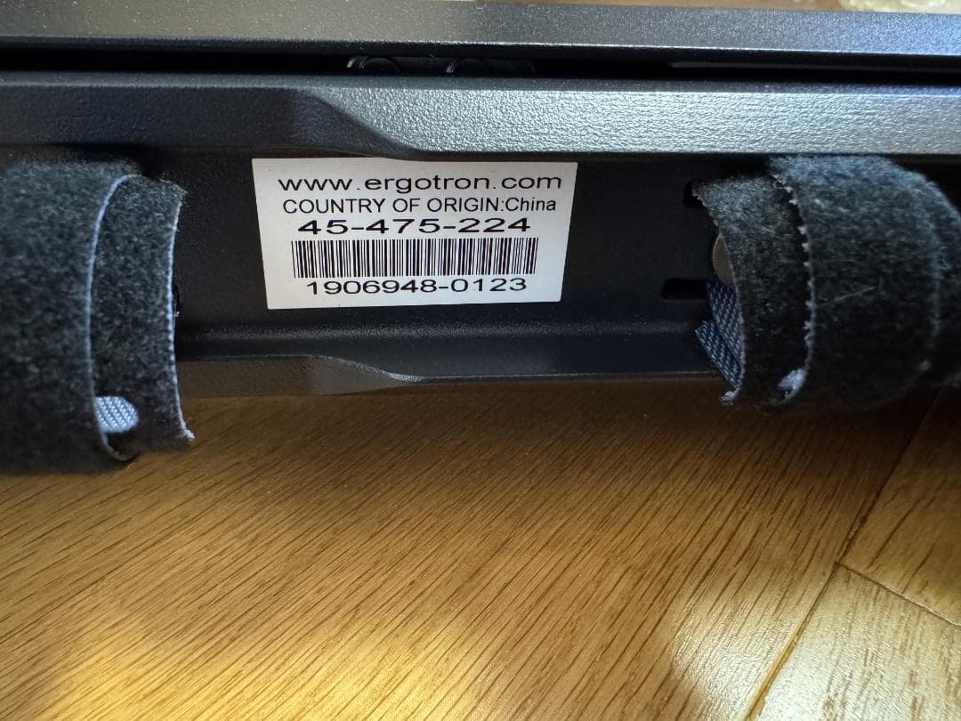 ERGOTRON エルゴトロン HX デスクモニターアーム マットブラック