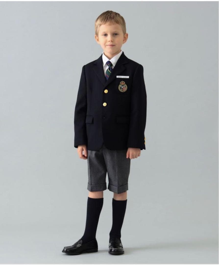 ●美品【130cm】CHOPIN with KodomoBEAMSスーツ卒園入学