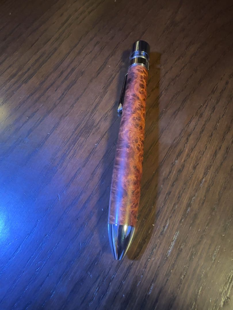 工房楔　花梨こぶ杢　グラッソ　多機能ペン