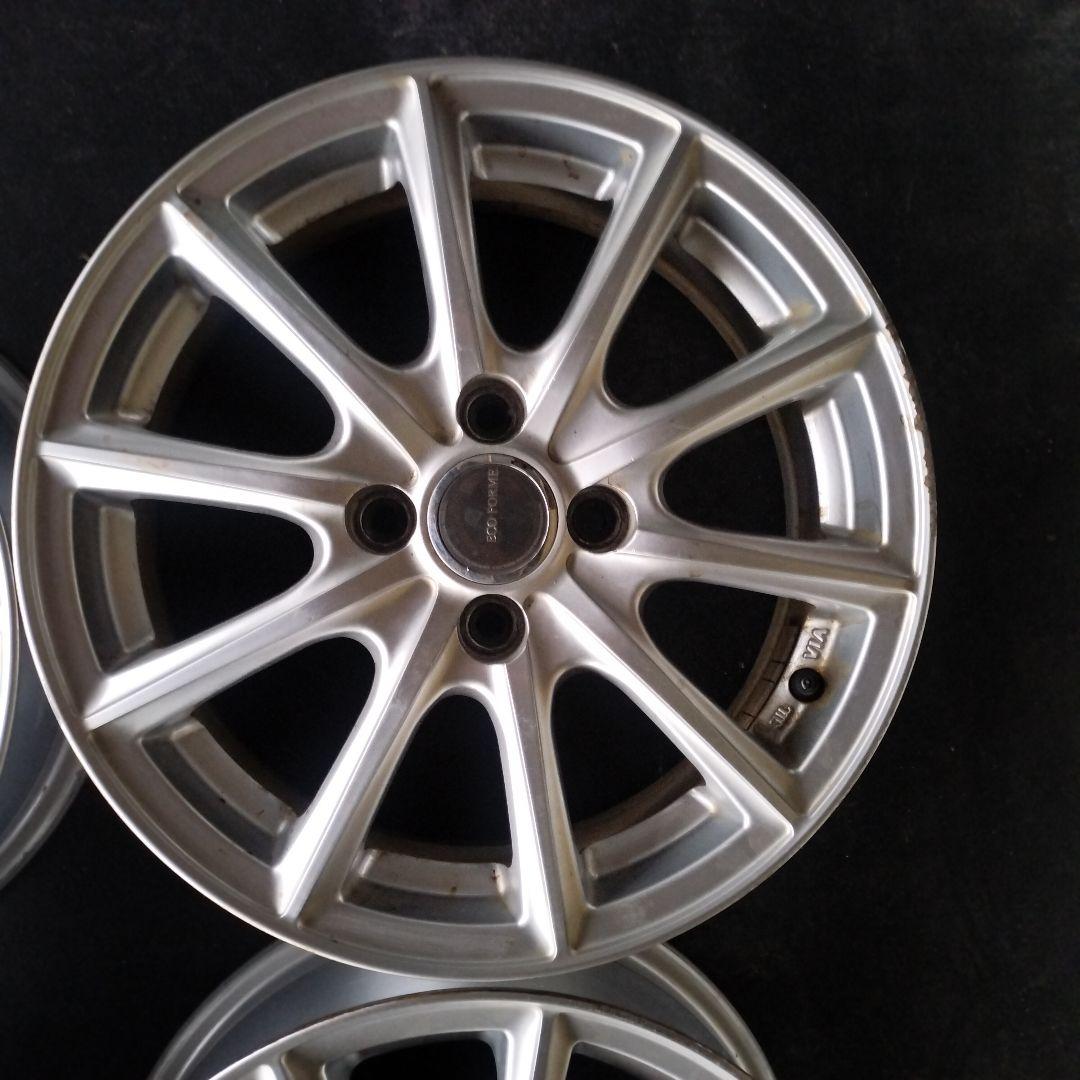 15インチ シルバー スポークホイール2本-1