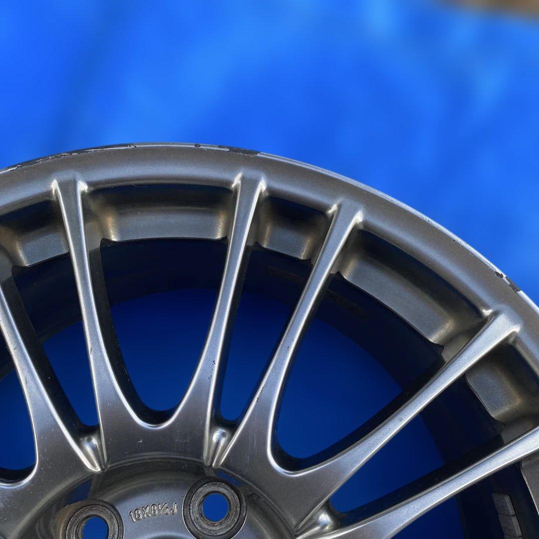 スバル STI WRX 純正 アルミホイール 18インチ 2本セット