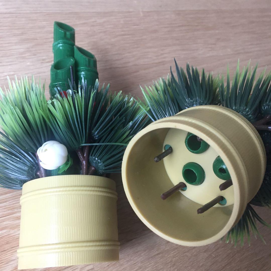 門松セット/松竹梅/こもかぶり/正月インテリア/門松