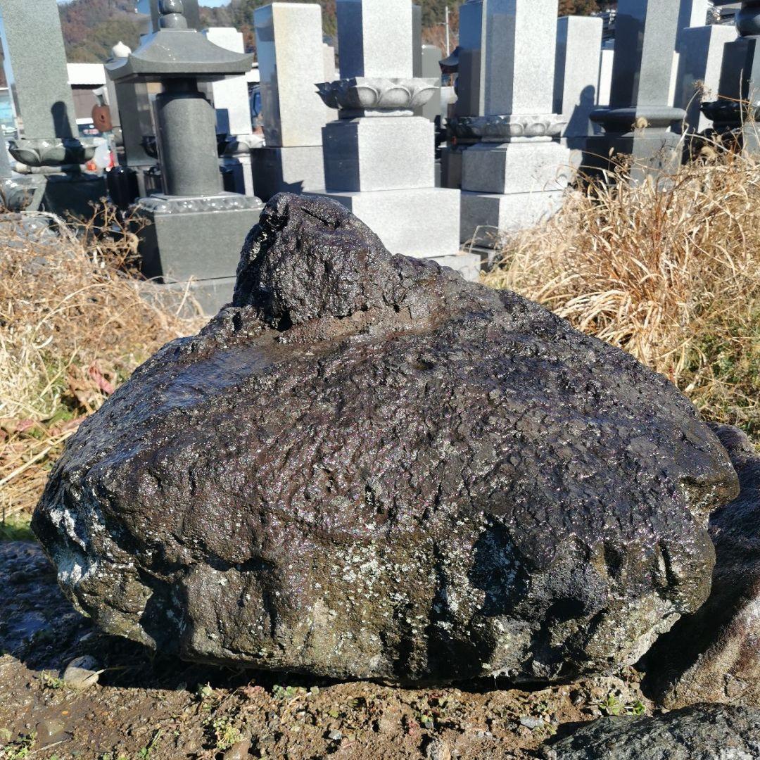 浅間　溶岩石　165キロ　庭石　鑑賞石　石　庭　坪庭　ガーデニング　置物