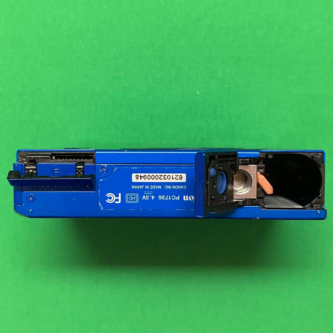 Canon IXY3 ブルー 動作品　バッテリー 充電器