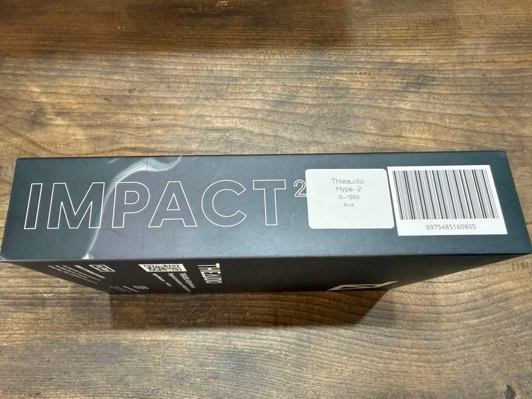 THIEAUDIO Hype2 Indigo (Blue) 未使用に近い