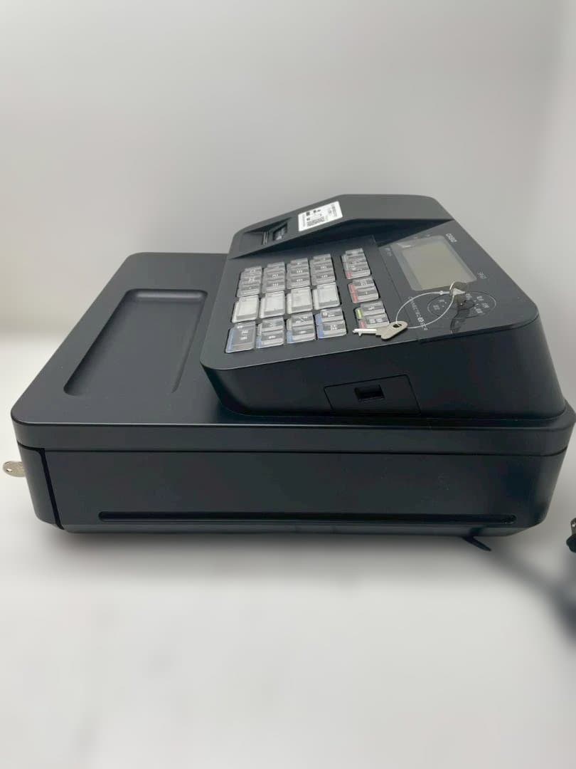 A◆CASIO　カシオ　レジスター　SR-G3-BK　ブラック　美品