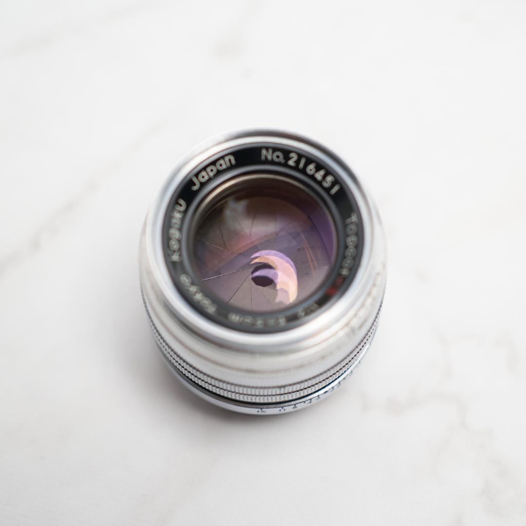 藤白様用Tokyo Kogaku Topcor-S 5cm F2 ライカL39