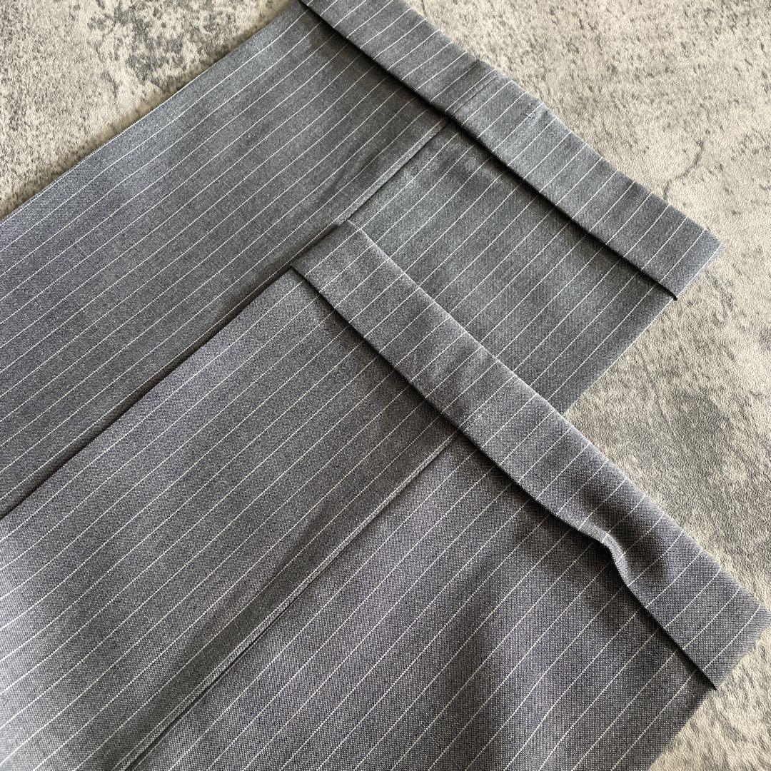 【極美品】 高級シングル ストライプスーツ × ARMANIネクタイ L