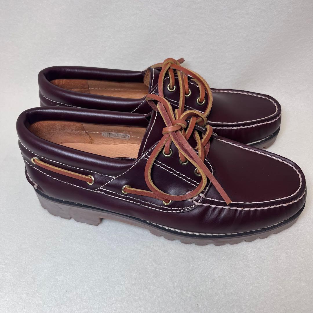 ☆未使用級☆ REGAL リーガル モカシン デッキシューズ 3eye 25.5