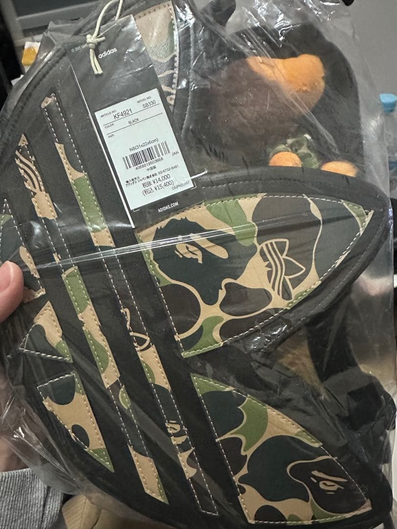 バッグ A BATHING APE x adidas Camo Shoulder Bag