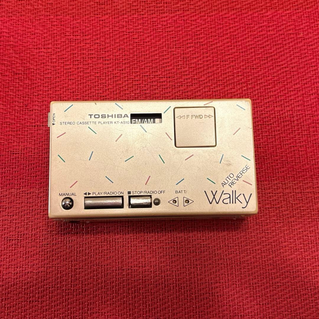 TOSHIBA Walky KT-AS10 状態が非常に悪いジャンク品。