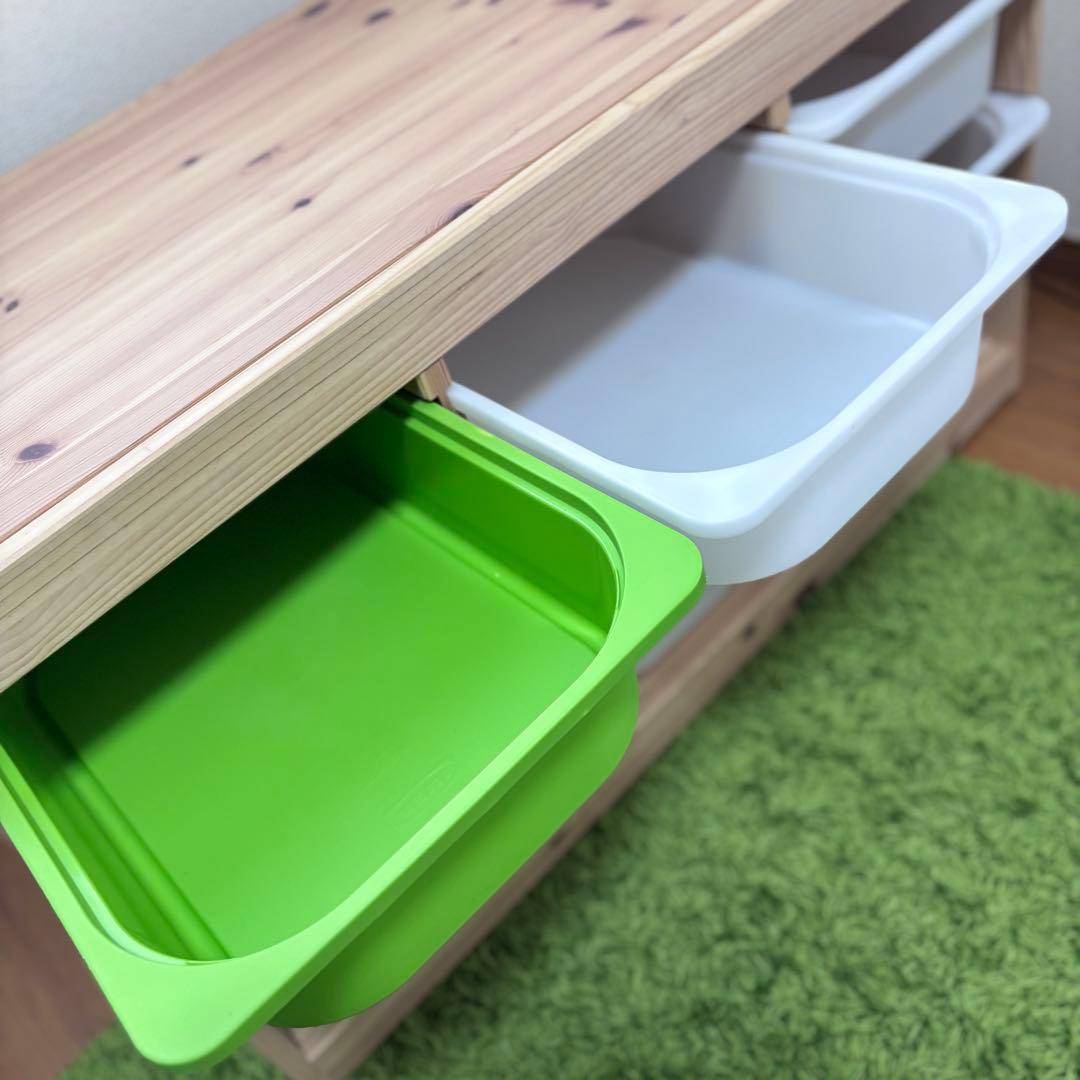 IKEAトロファスト　収納box付き