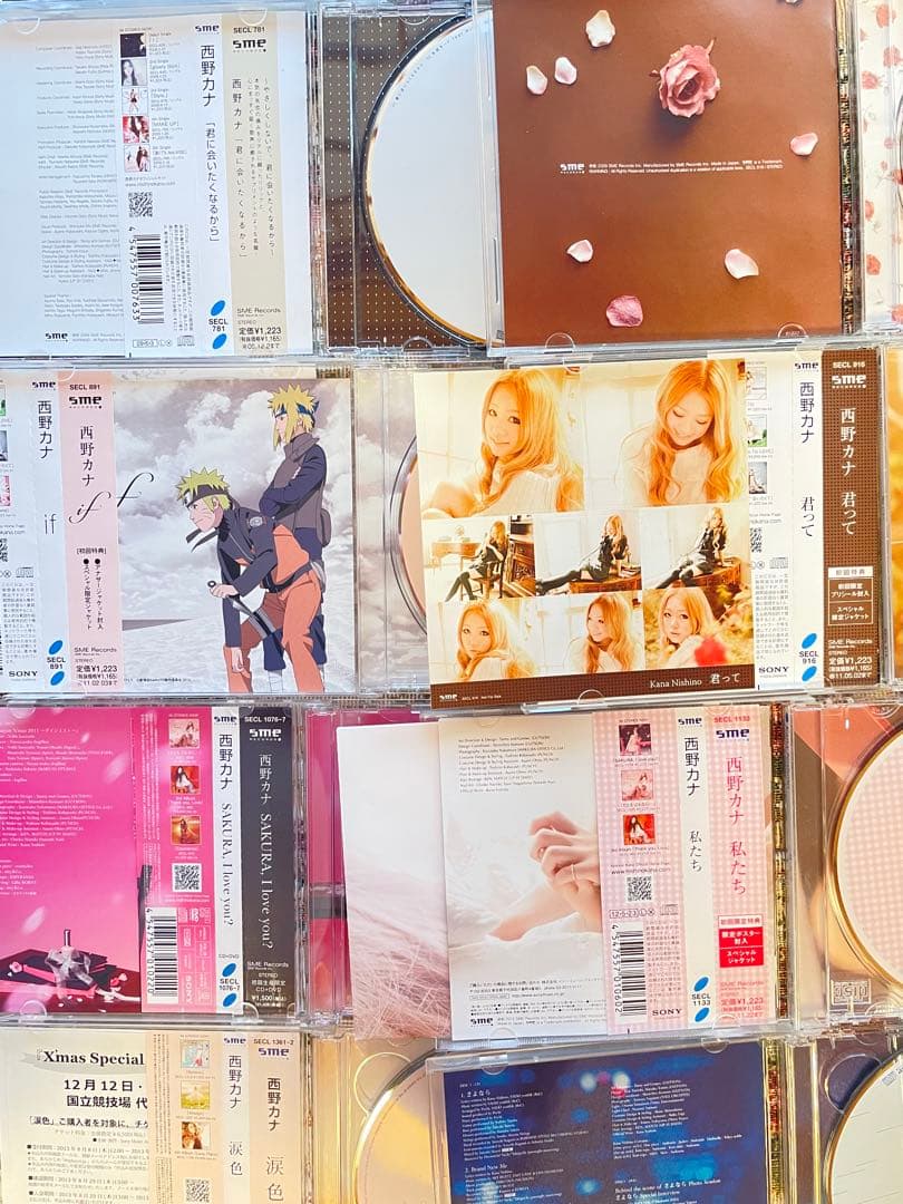 西野カナ CD DVD 初回限定盤 特典付き まとめ売り
