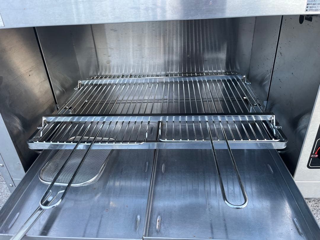 マルゼン 上火式焼物器 スピードグリラー 赤外線バーナー グリラ 16年Lpガス