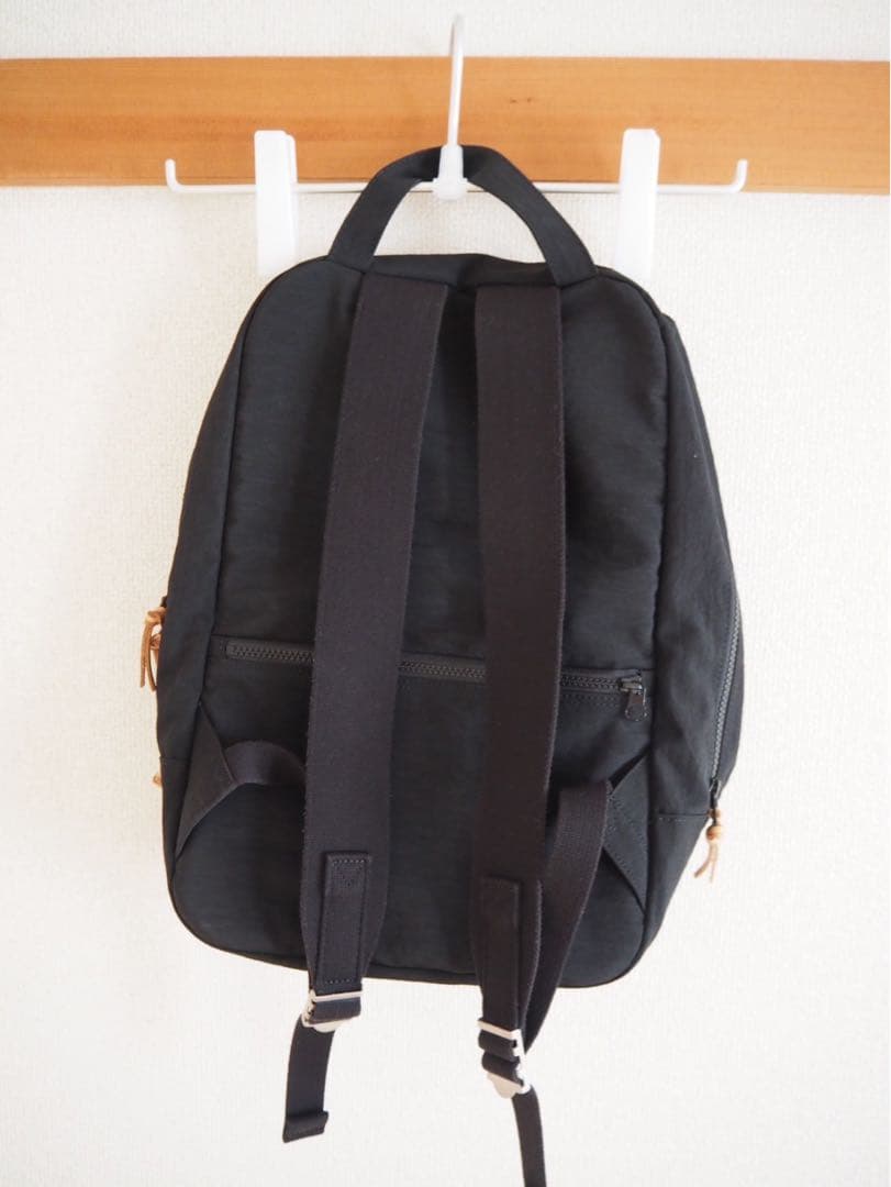 NIZYU KANO｜FUKUI SIWA ナイロンリュックM ブラック