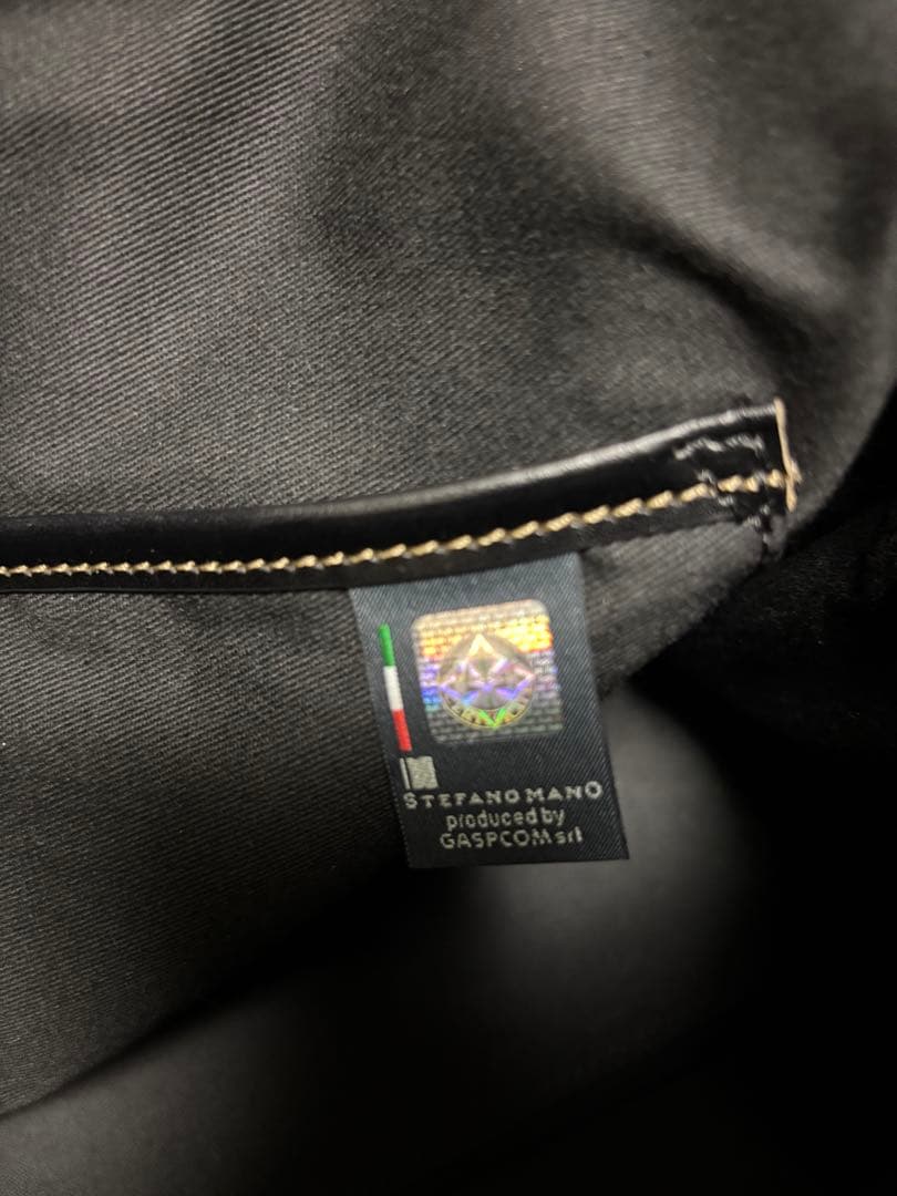 STEFANOMANO ステファノマーノ ブリーフケース　ブラック