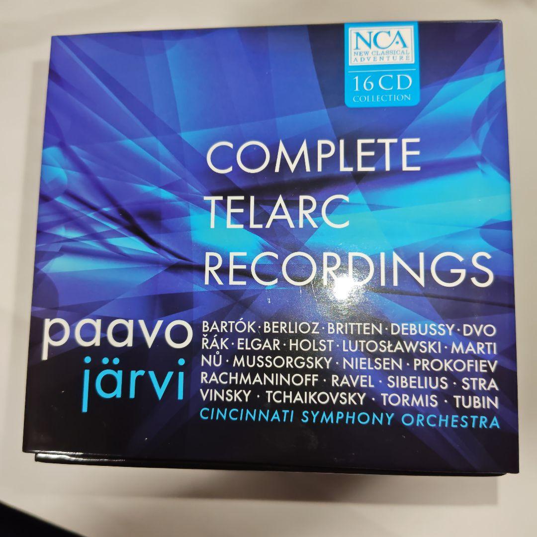 パーヴォ・ヤルヴィ＆シンシナティ交響楽団　テラーク録音集 (16CD)