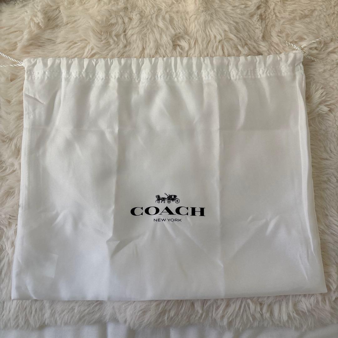 COACH タイムズ スクエア タビー ショルダー バッグキルティング ネイビー