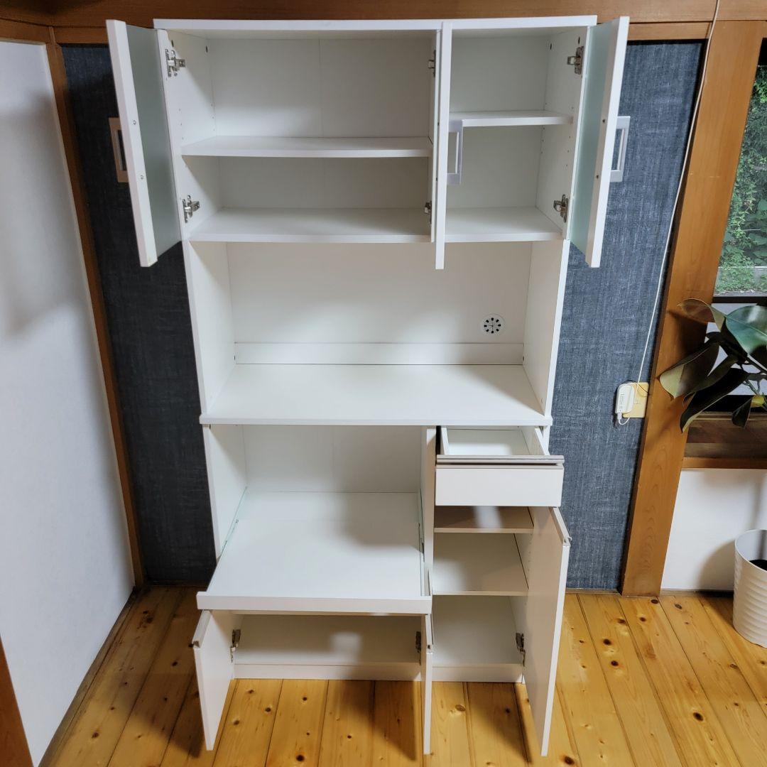 NITORI 食器棚 レンジ台 キッチンボード