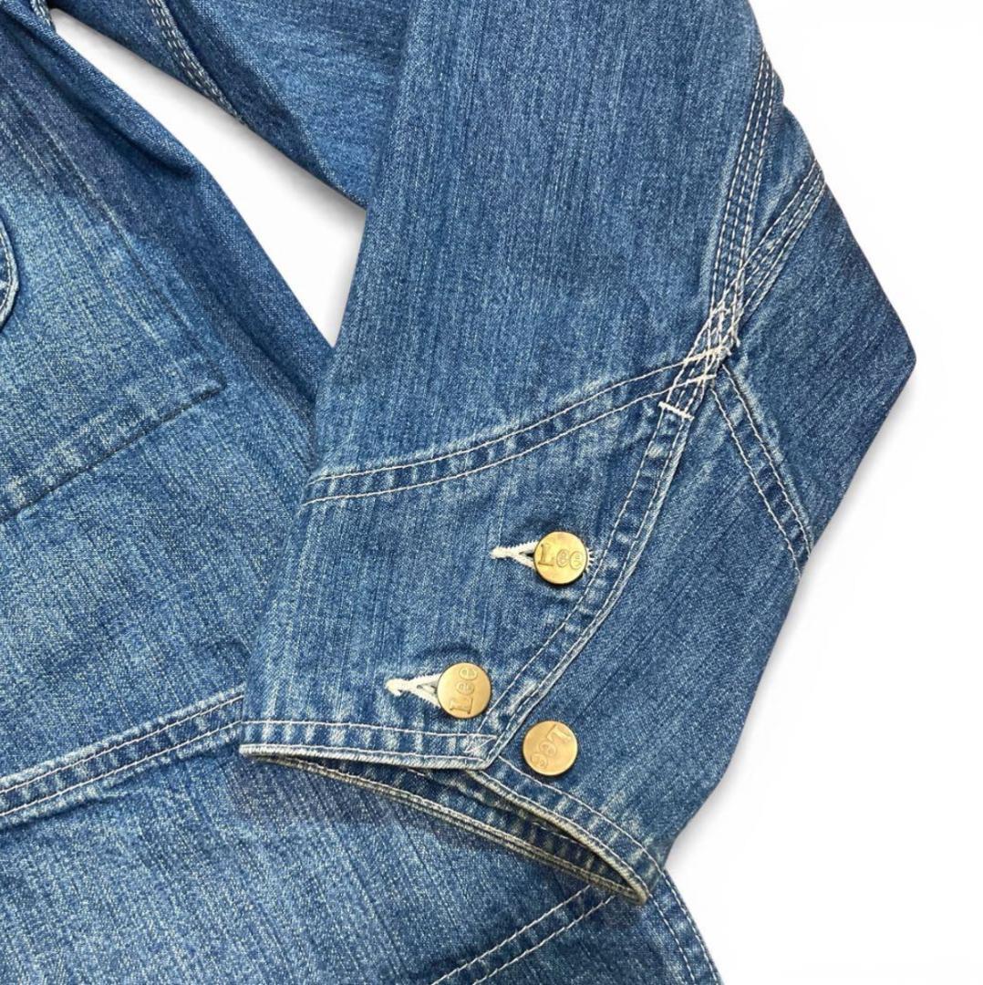 【超美品】Lee 91-J 加工 デニムカバーオール ロコジャケット 40