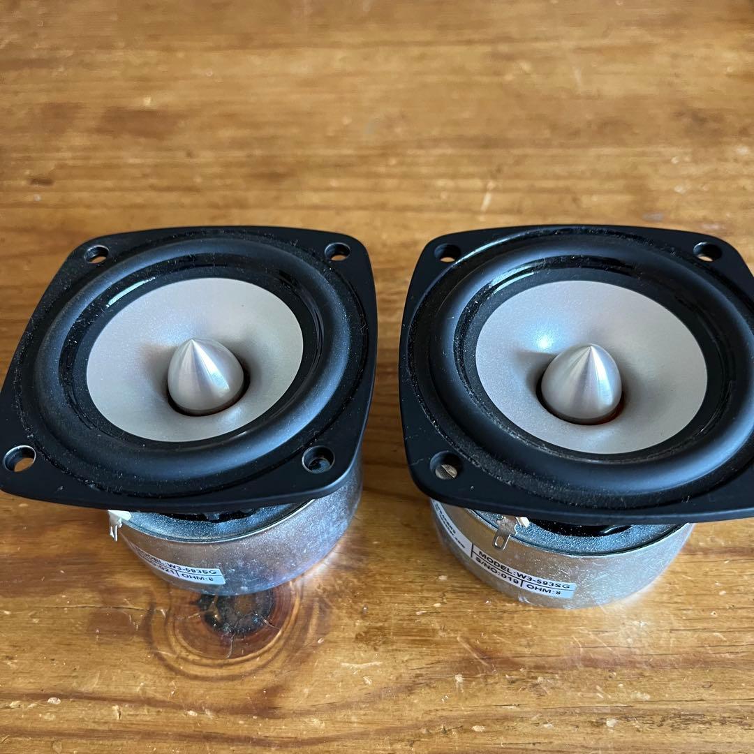 Tangband W3-593SG 8cmフルレンジスピーカーユニットペア