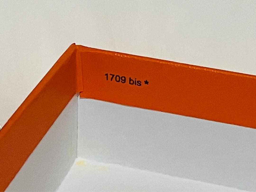 エルメス　バック空箱　ボリート空箱　1709bis