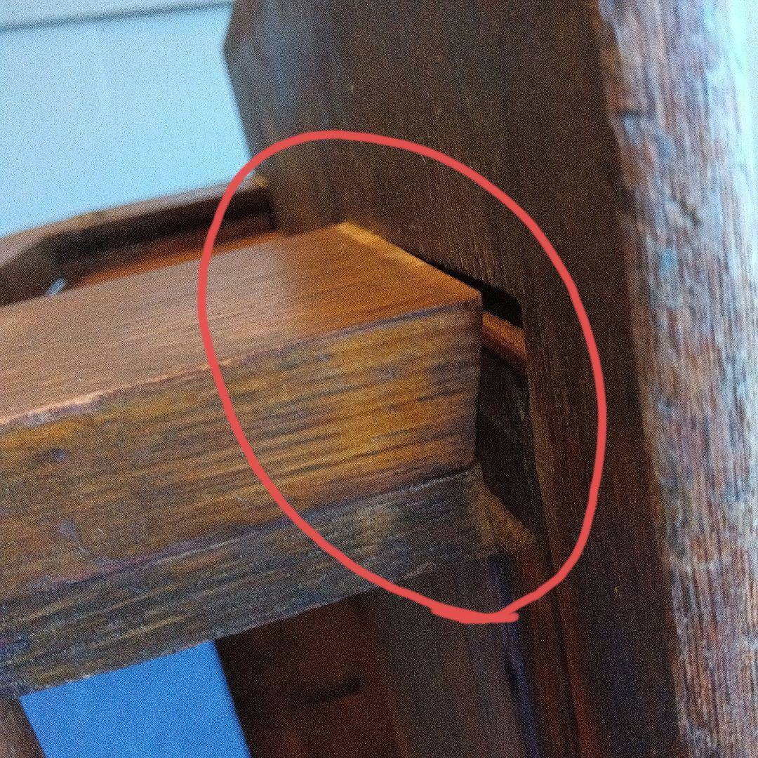 木製文机 引き出し付き ヴィンテージ　レトロ　昭和