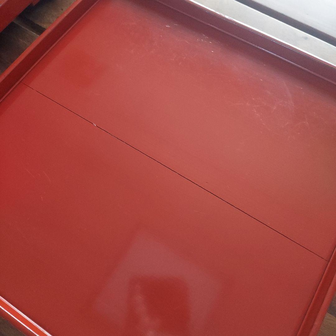 明治時代　お膳10人前セット　お盆　漆器　漆芸　漆塗り