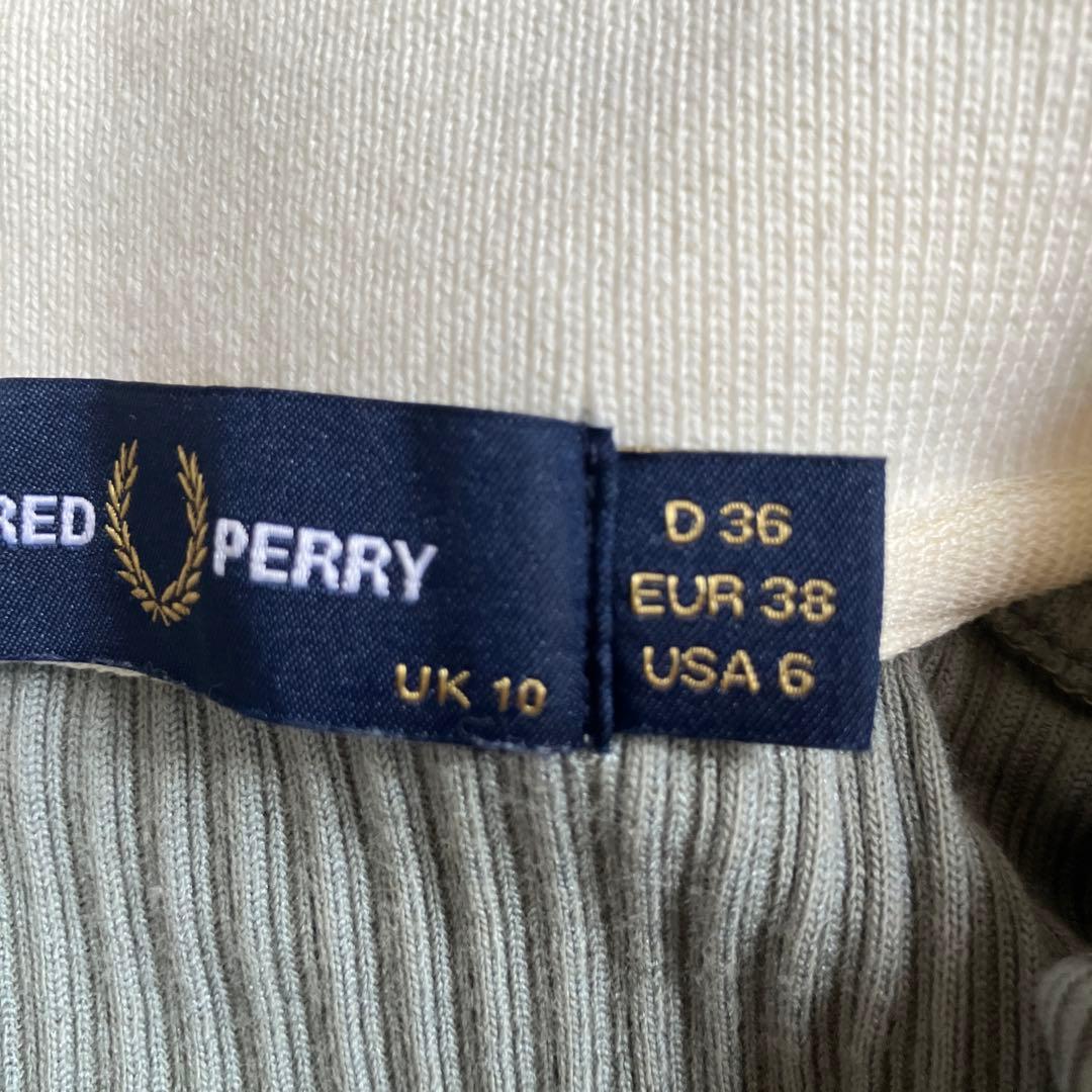 フレッドペリー　リブポロシャツ