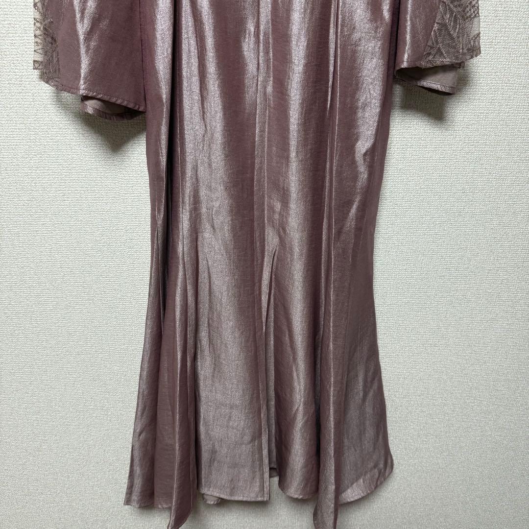 新品タグ付き Leja ボレロ付きパーティードレス ピンク M