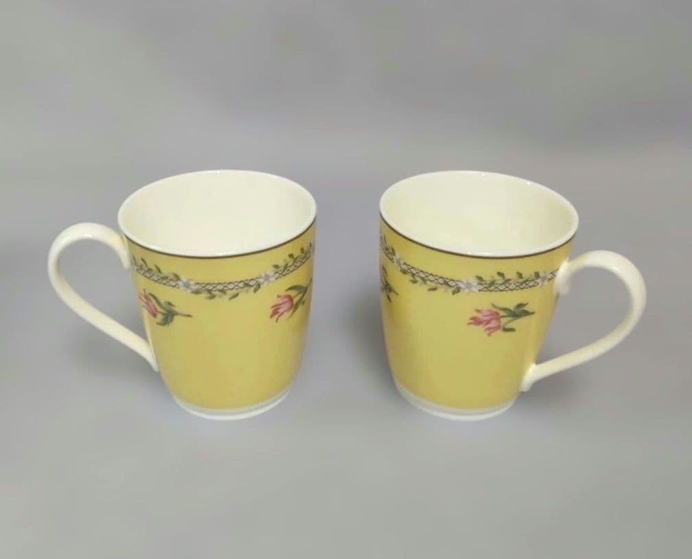 TIFFANY & Co. ティファニー ピンクチューリップ 皿マグカップセット