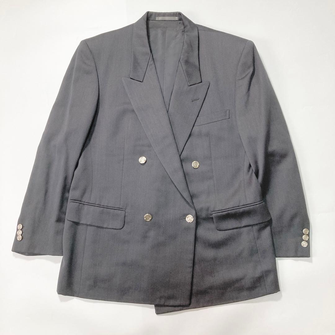 クリスチャンディオール ダブル セットアップ スーツ ロゴボタン