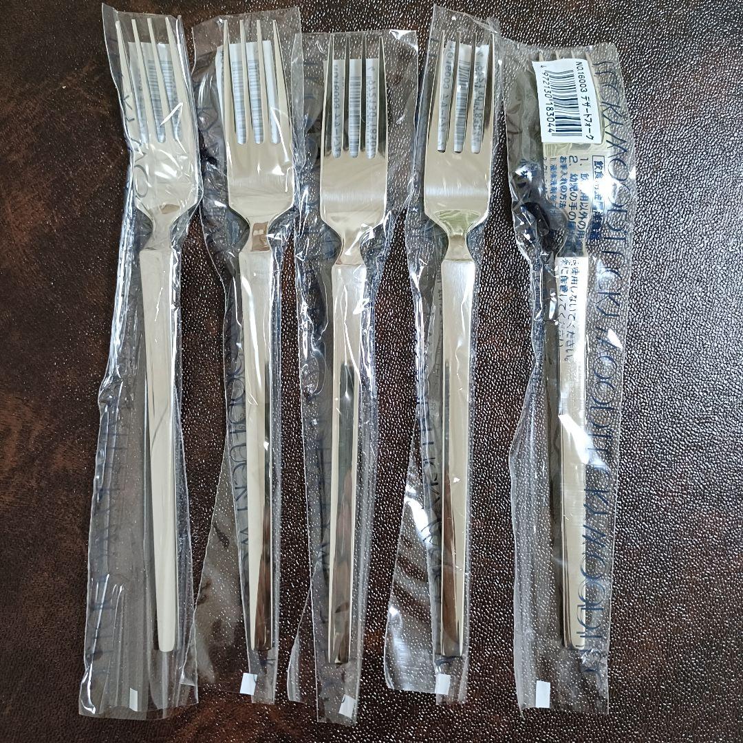 【未使用】ラッキーウッド　スカンジナビア　18-10　35本　カトラリーセット