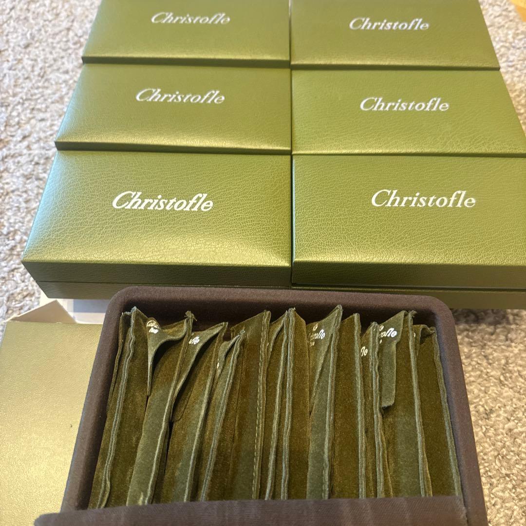 ト*マ様 クリストフル箸置き・箸１２本セット